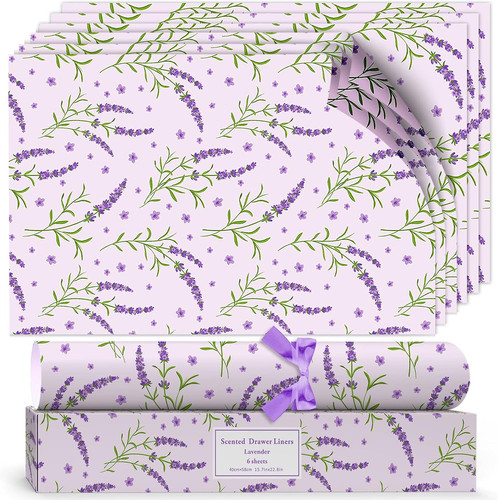 Lavender scented drawer - lavender, liners