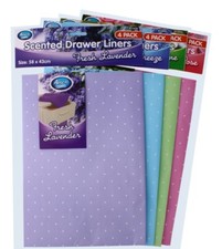 4x Luxury Scented Drawer Liner