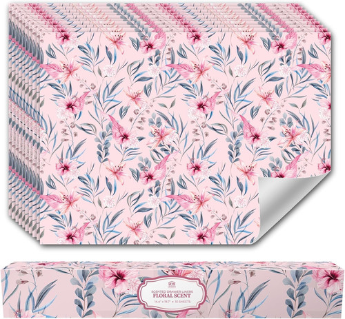 Floral scented drawer - drawer, liners