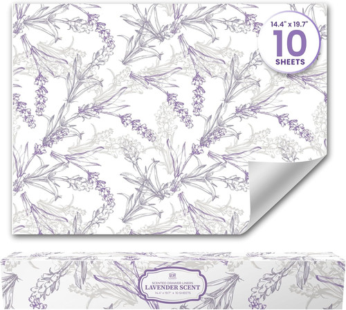 Lavender scented drawer - lavender, liners