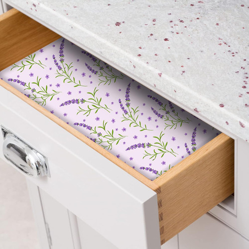 Lavender scented drawer liners - scented,