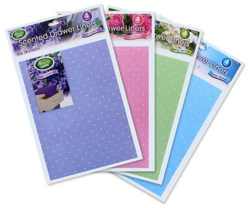 Scented drawer liner sheets - drawer,