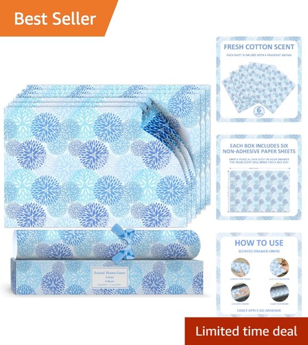 Charming floral drawer liners - charming,