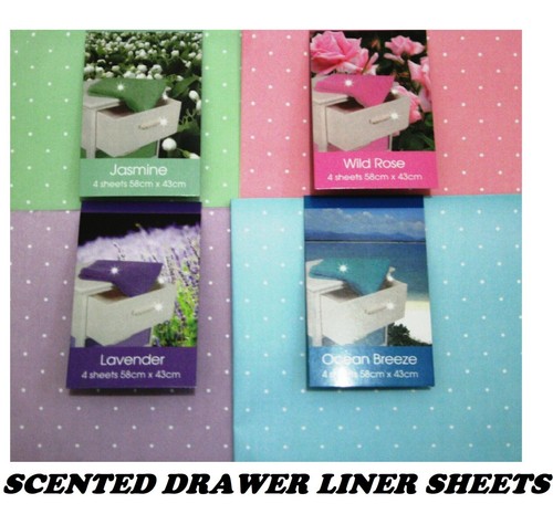 Scented drawer liner - scented, (4pack)