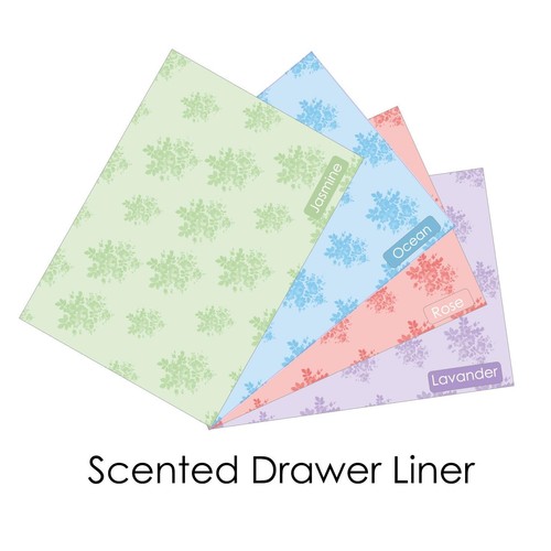 Scented drawer liner sheets - scented,
