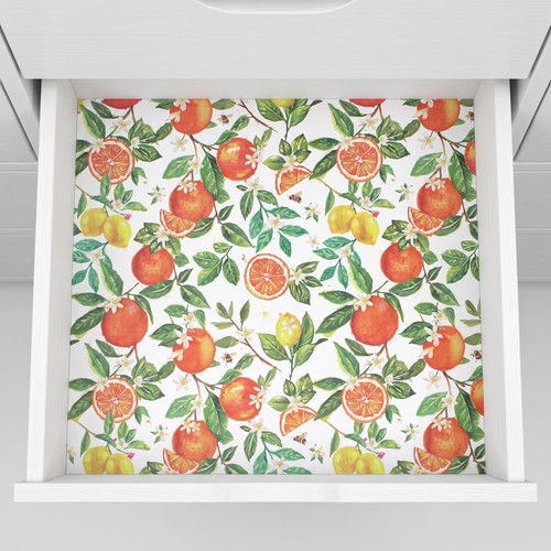 Scented drawer liners citrus - scented,