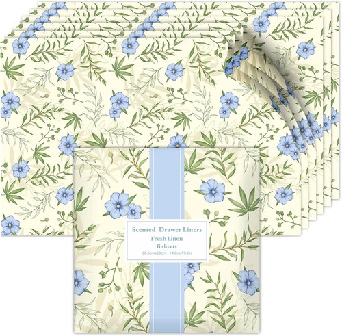 Scented drawer liners linen - scented,